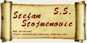 Stefan Stojmenović vizit kartica